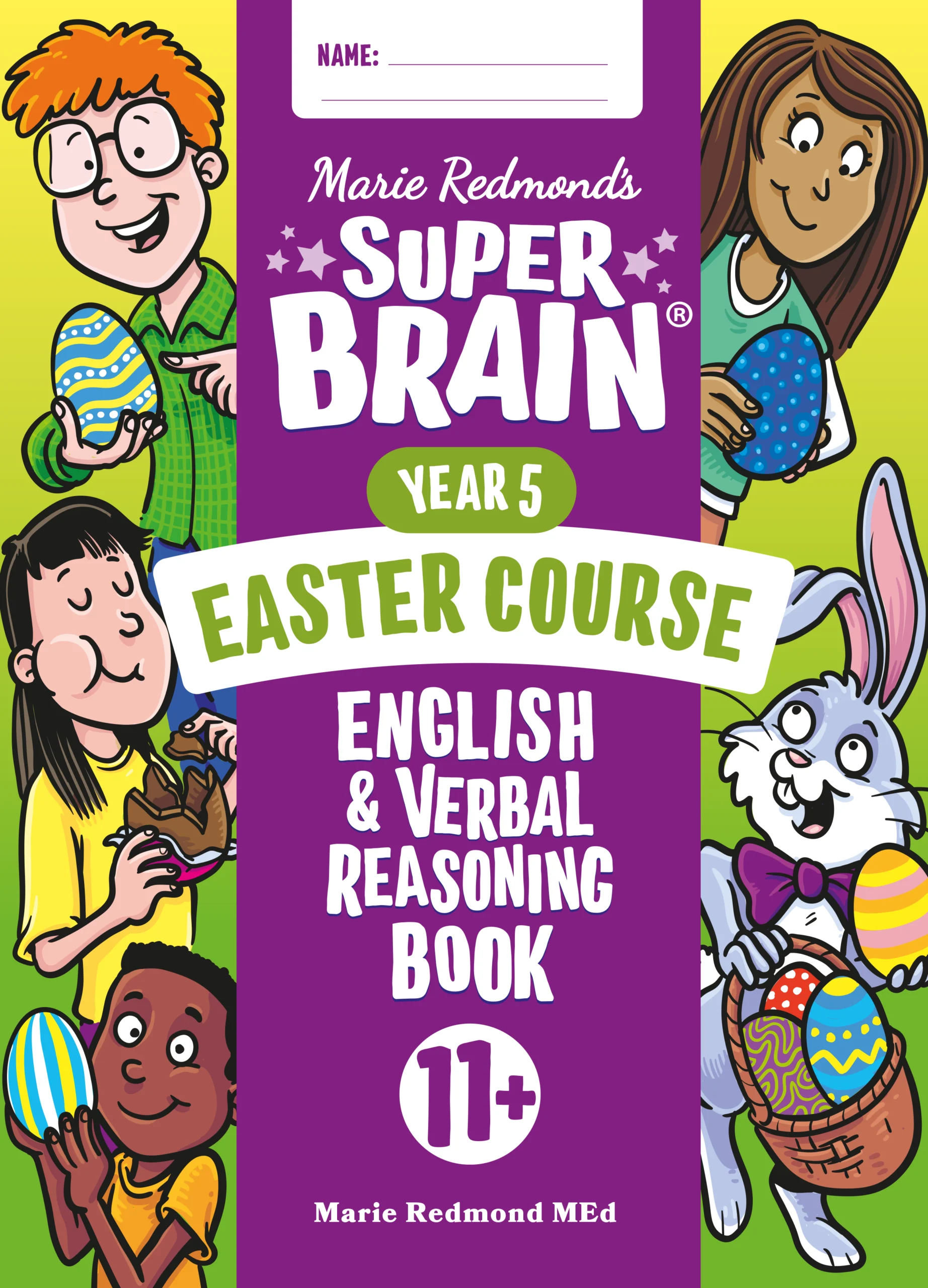 Marie Redmond's Superbrain® 11+ Easter Course English and Verbal Reasoning Book